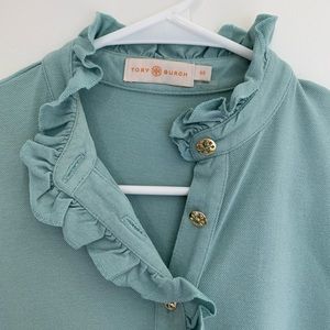 LIKE NEW - TORY BURCH Ruffle Sleeveless Top